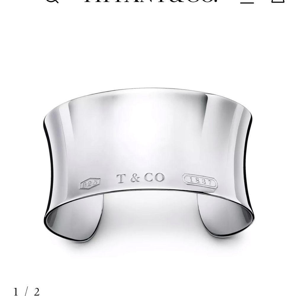 Tiffany Sterling Silver Women's  Cuff Bracelet